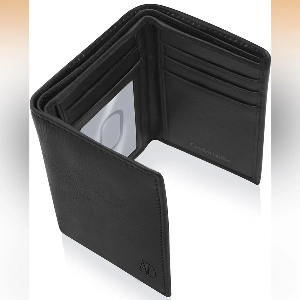 Black Trifold Wallet